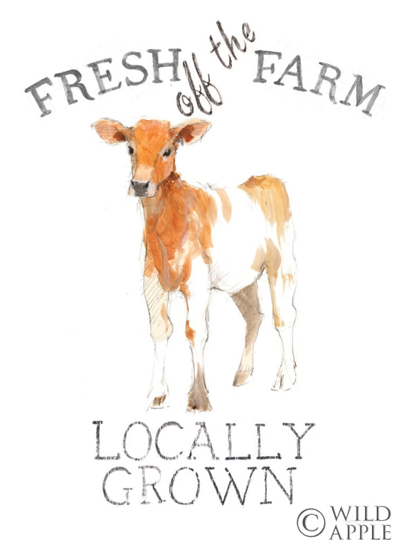 Reproduction of Fresh off the Farm by Avery Tillmon - Wall Decor Art