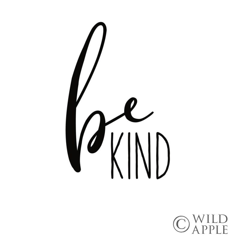 Reproduction of Be Kind by Wild Apple Portfolio - Wall Decor Art