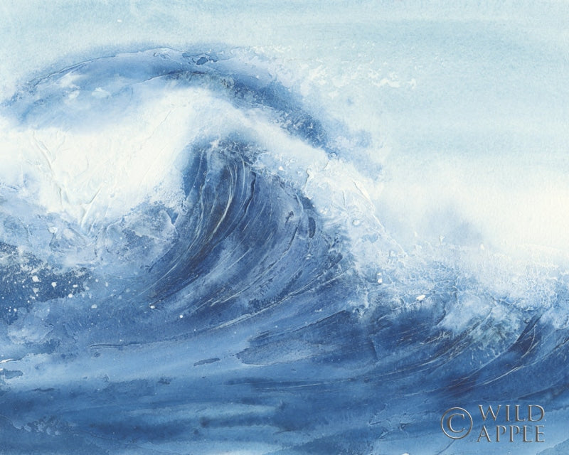 Reproduction of Waves II by Chris Paschke - Wall Decor Art