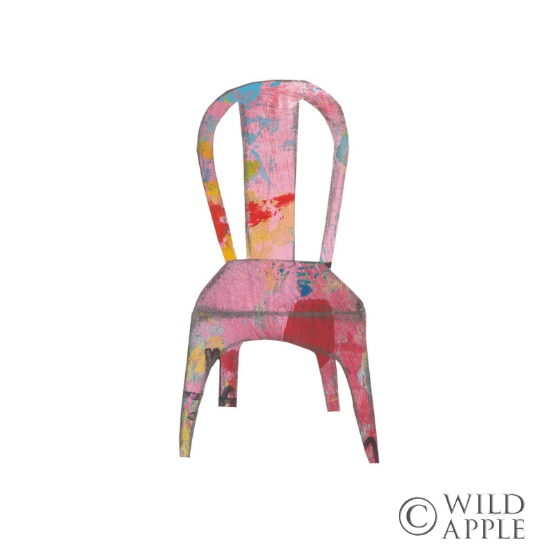 Reproduction of Mod Chairs I by Courtney Prahl - Wall Decor Art