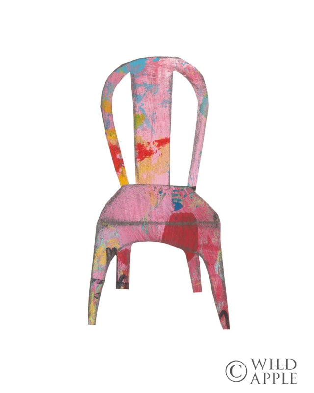 Reproduction of Mod Chairs I Crop by Courtney Prahl - Wall Decor Art