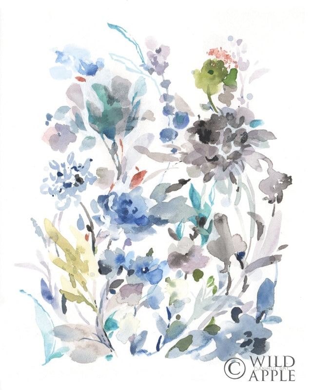 Reproduction of Breezy Florals II by Danhui Nai - Wall Decor Art