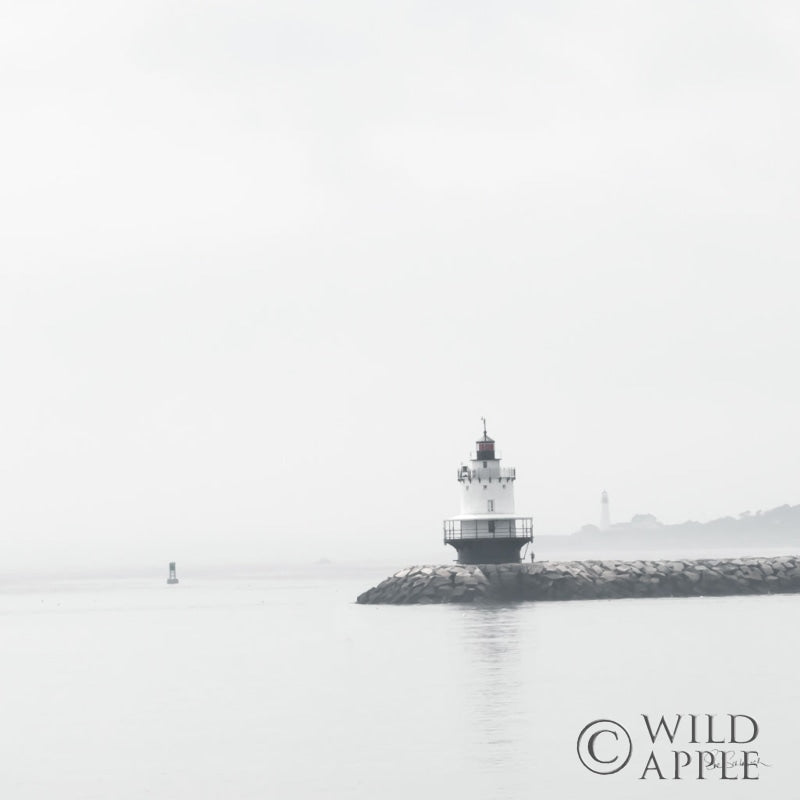 Reproduction of Casco Bay Lighthouse I by Sue Schlabach - Wall Decor Art