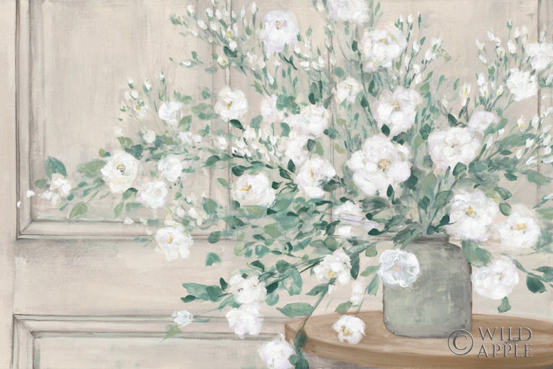 Reproduction of White Bouquet Neutral by Julia Purinton - Wall Decor Art