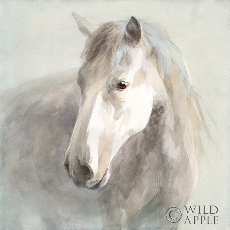 Reproduction of Gentle Horse by Danhui Nai - Wall Decor Art