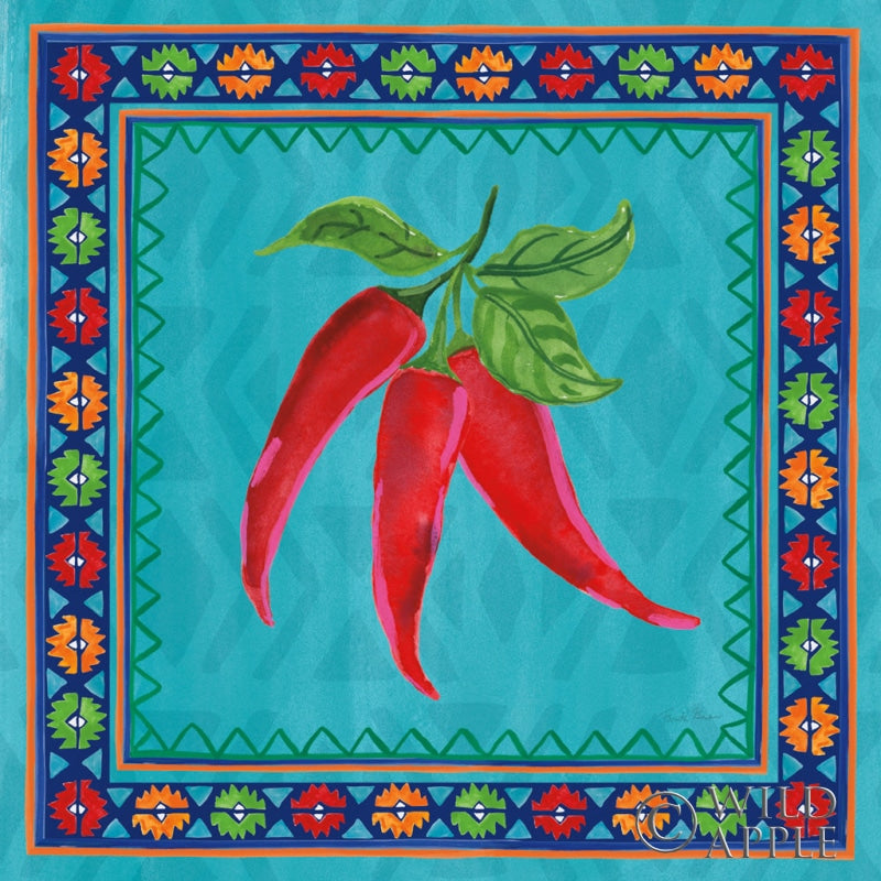 Reproduction of Mucho Caliente I by Farida Zaman - Wall Decor Art