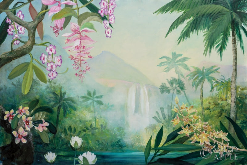 Reproduction of Tropical Falls by Julia Purinton - Wall Decor Art