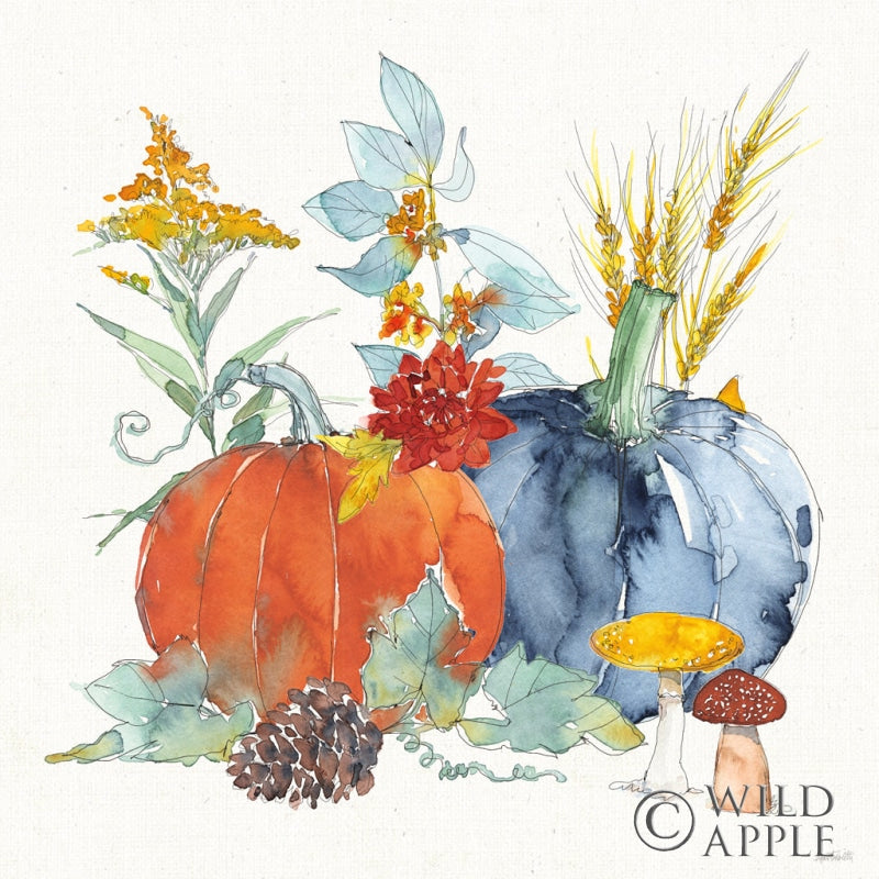 Reproduction of Fall Flair II by Anne Tavoletti - Wall Decor Art