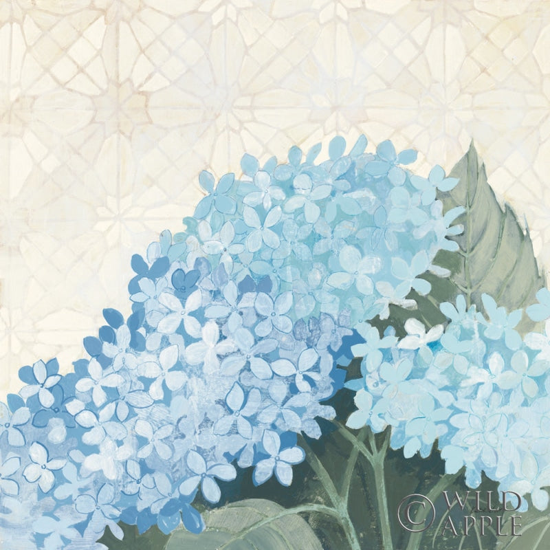 Reproduction of Decorative Hydrangea III Providence by Kathrine Lovell - Wall Decor Art