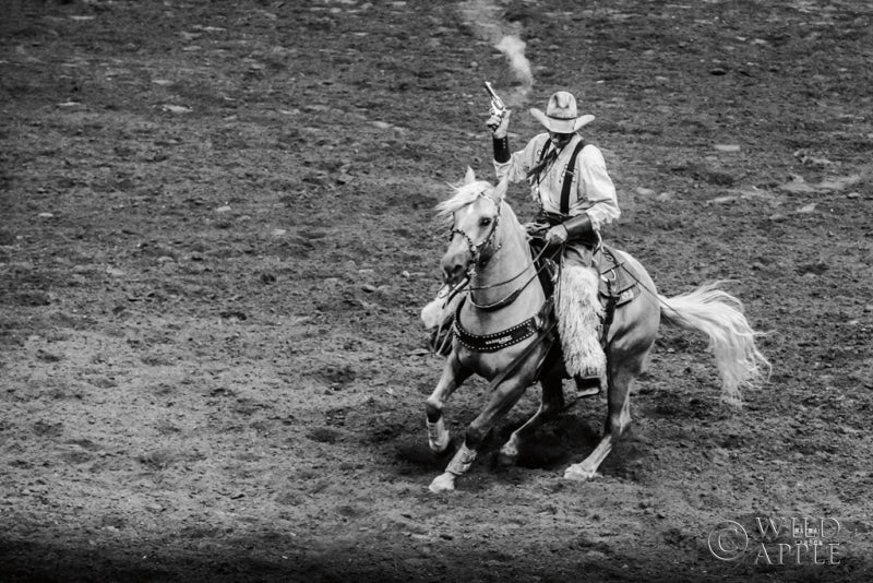 Reproduction of Rodeo I BW by Nathan Larson - Wall Decor Art