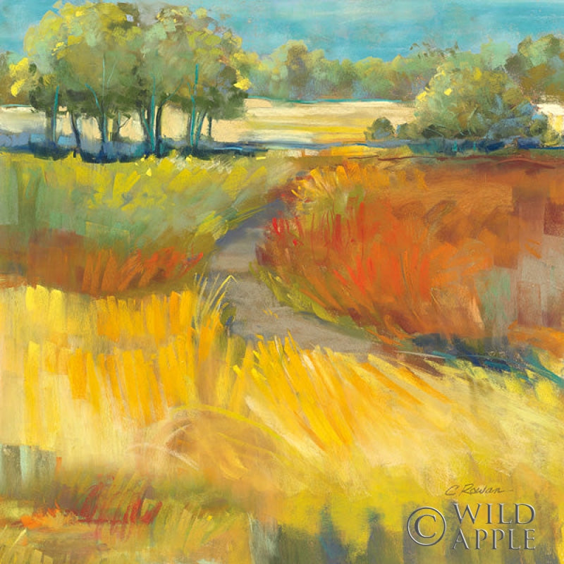 Reproduction of Late Summer Landscape II by Carol Rowan - Wall Decor Art