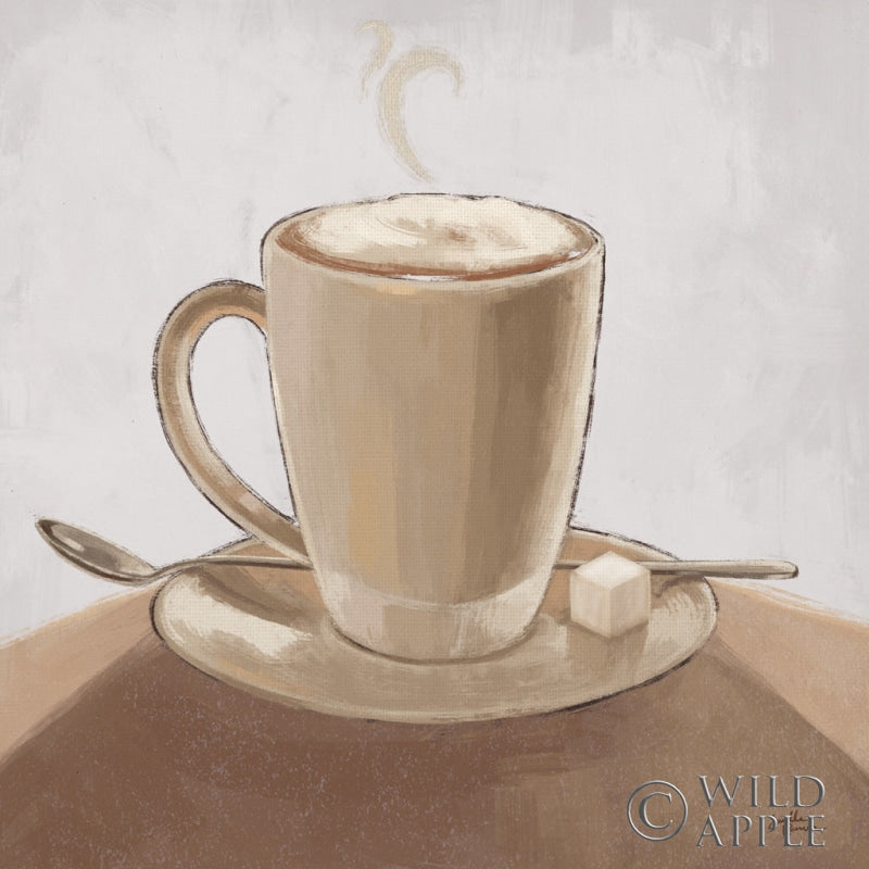 Reproduction of Coffee and Co IV Neutral by Janelle Penner - Wall Decor Art