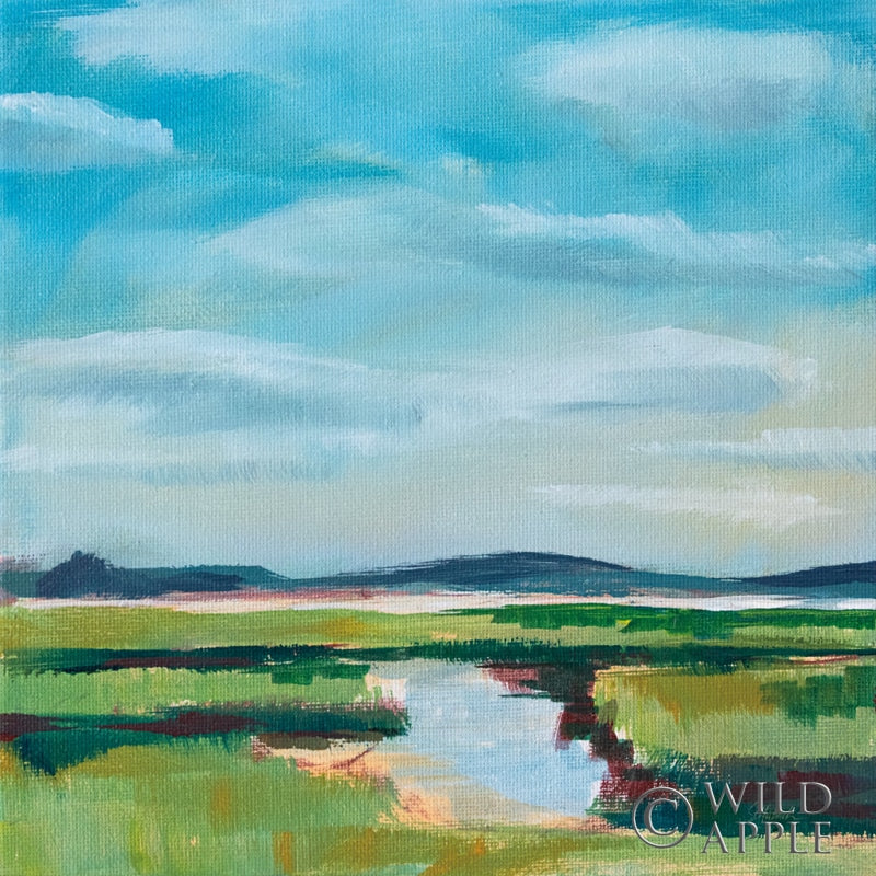 Reproduction of Sanctuary Marsh by Sue Schlabach - Wall Decor Art