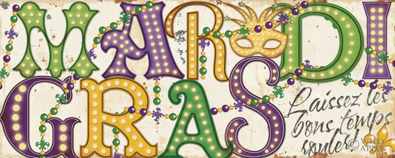 Reproduction of Mardi Gras I by Pela Studio - Wall Decor Art