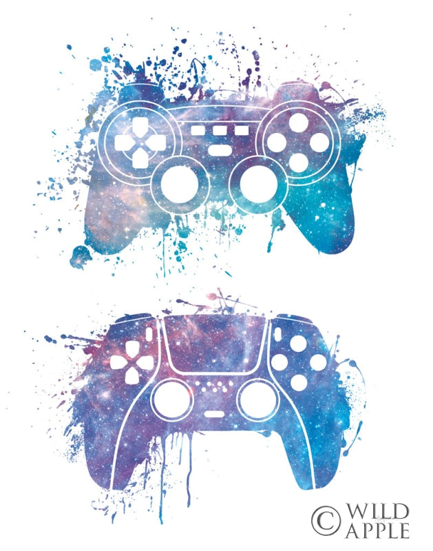 Reproduction of Gamer Splash I by Mary Urban - Wall Decor Art