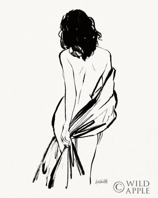 Reproduction of Sketched Nudes I by Anne Tavoletti - Wall Decor Art