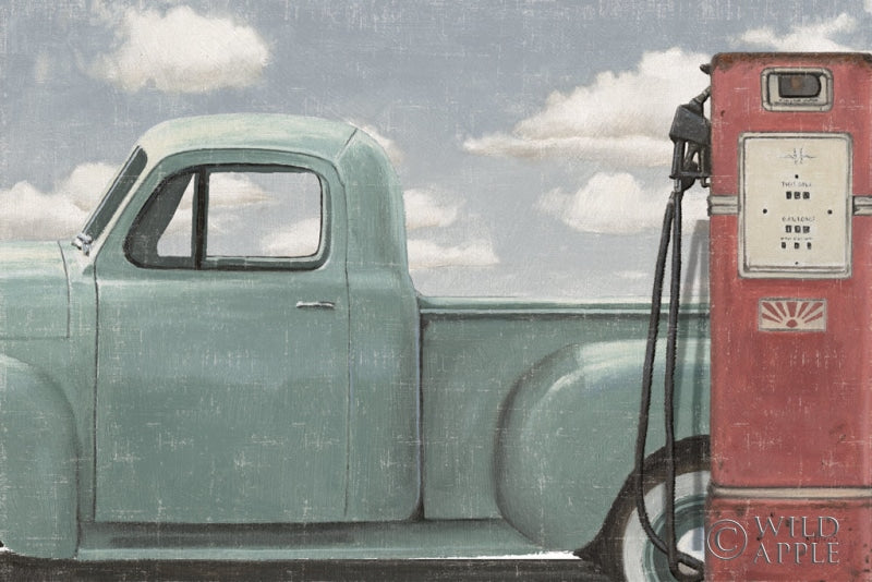 Reproduction of Vintage Truck II by James Wiens - Wall Decor Art