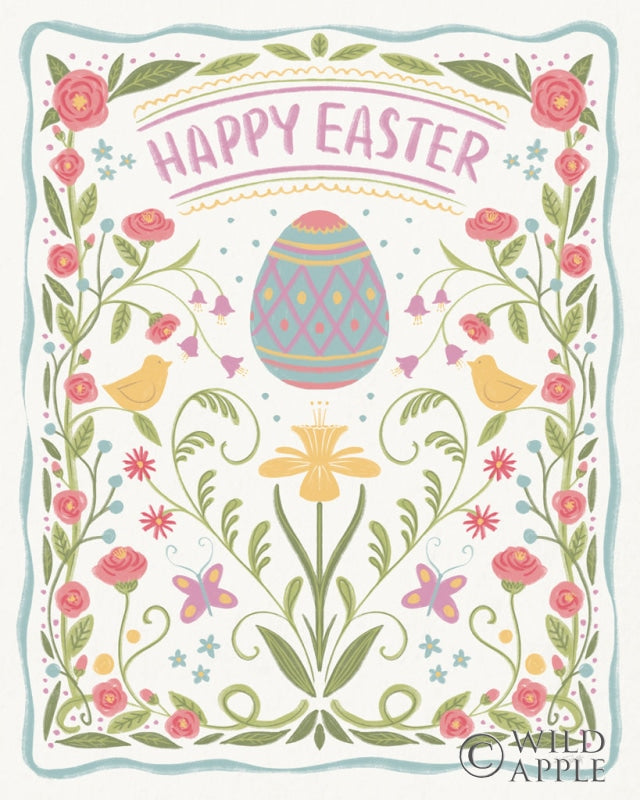 Reproduction of Easter Greetings III by Anne Tavoletti - Wall Decor Art